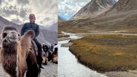 Australian Envoy Philip Green Visits Ladakh, Rides Bactrian Camel; Know His Travel Itinerary