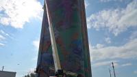 'It's a catalyst for culture and arts': 100-year-old grain silo gets mural upgrade
