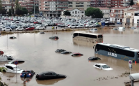 Two dead and one missing as record rainfall floods areas of Catalonia