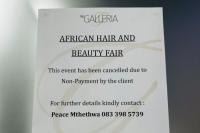 Vendors, ticket holders left stranded after beauty fair is cancelled