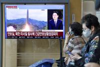 N Korea test-fires missile amid tensions with South