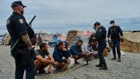 Spanish police clear Ceuta's largest migrant camp ahead of King and Queen's visit