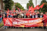 German Car Workers Rally Against Job Cuts
