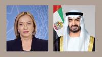 UAE President and Italian Prime Minister discuss bilateral ties and regional developments in phone call