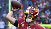 Marcus Mariota injury update: Washington Commanders QB exits London game vs Indianapolis Colts