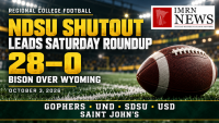 NDSU Blanks Wyoming to Lead Regional College Football Roundup