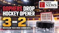 Michigan Tech Beats Gophers 3–2 in Hockey Opener