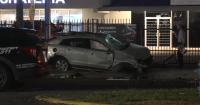 Houston police stop ends with chase, rollover, one seriously injured
