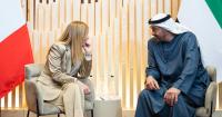 President and Italian PM discuss relations and Middle East stability