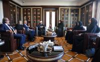 Minister of State for International Cooperation meets Mufti of Al Quds and Palestinian Territories