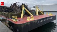 Seattle's Army Corps removes up to 900 tons of giant driftwood a year; 80% is being reused to rebuild wildlife habitat