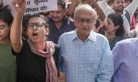 AISA activists attempt return to Jantar Mantar amid heavy barricading