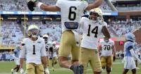 Notre Dame survives scare from North Carolina, moves to 5-0 with 37-26 win