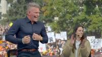 Pat McAfee says sorry to Caitlin Clark after wardrobe malfunction on live TV