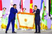 Qatar receives Asian Games flag and unveils Doha 2030 identity
