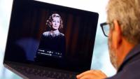 Swedish ball-bearing ad revives Greta Garbo with US