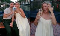 EastEnders star Danny Hatchard announces his engagement to longtime partner after romantic Amsterdam proposal
