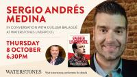 Sergio Andrés Medina and Guillem Balagué discuss new Liverpool FC book at event