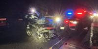 Wrong-way driver crashes into Virginia State Police vehicle on I-295
