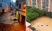 Two people killed as 'mini-hurricane' brings devastating floods to Spain tourist region with more rain forecast