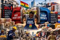 Ghanaian Businesses Are Being Squeezed Between Expensive Credit and Cheap Imports