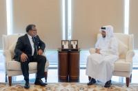 HEALTH MINISTER MEETS MARYLAND OFFICIAL