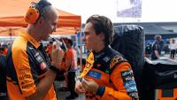 Oscar Piastri had to put his foot down with McLaren engineer in unheard Malaysia radio