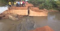 Savannah Region: Kunfusi bridge collapses again, leaving nearly 4,000 residents cut off