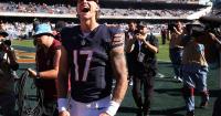 Tyson Bagent’s ‘full-circle moment’ after an emotional win with the Bears is music to QB’s ears