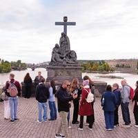 Depeche Mode fans flock to Prague’s Charles Bridge