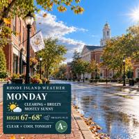 Rhode Island Weather for October 5, 2026