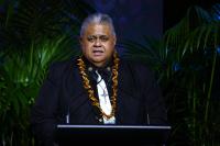 Samoan prime minister apologises for Nazi gesture in leaked video