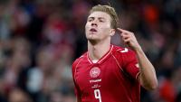 Denmark manager compares Hojlund to Haaland