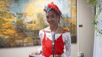 ‘Poverty doesn’t take your dreams away’: Cuban poet turns homesickness into hope
