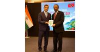Trinidad and Tobago Celebrates 50th Republic Day in New Delhi; High Commissioner Chandradath Singh Unveils the Gagan Dhawan's book The New Me 2.0