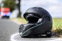 In Germany, a completely drunk young Belarusian unlicensed driver hit a motorcyclist and fled