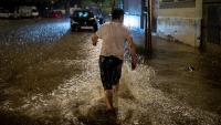 Floods leave streets and roads submerged across Catalonia