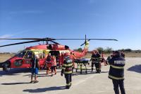 Two dead and 11 rescued after fire breaks out on sinking ship in Black Sea