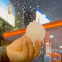 Hailstorm batters Paraguay capital