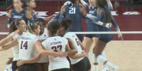 No. 14 Texas A&M volleyball sweeps Mississippi State
