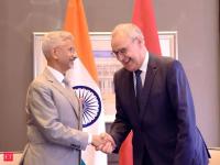 EAM Jaishankar calls on Swiss President Parmelin, highlights momentum of India-EFTA TEPA