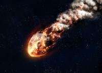 Meteor lights up the sky over Libya