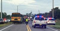 2 killed, including student, in Florida school bus crash, sheriff says
