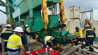 High winds knock three STS cranes out of service at Guam