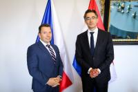 State Secretary Miloslav Stašek Meets His Dutch Counterpart
