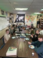 Almont AP history students taste world history