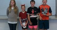 Tigert Middle School names October's 'Students of the Month'