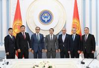 TURKPA Secretary General meets with Speaker of Kyrgyz Parliament