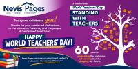 Nevis Pages Celebrates Teachers on World Teachers’ Day 2026