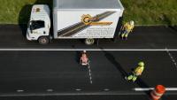 First U.S. Robotic Plotter for Road Construction